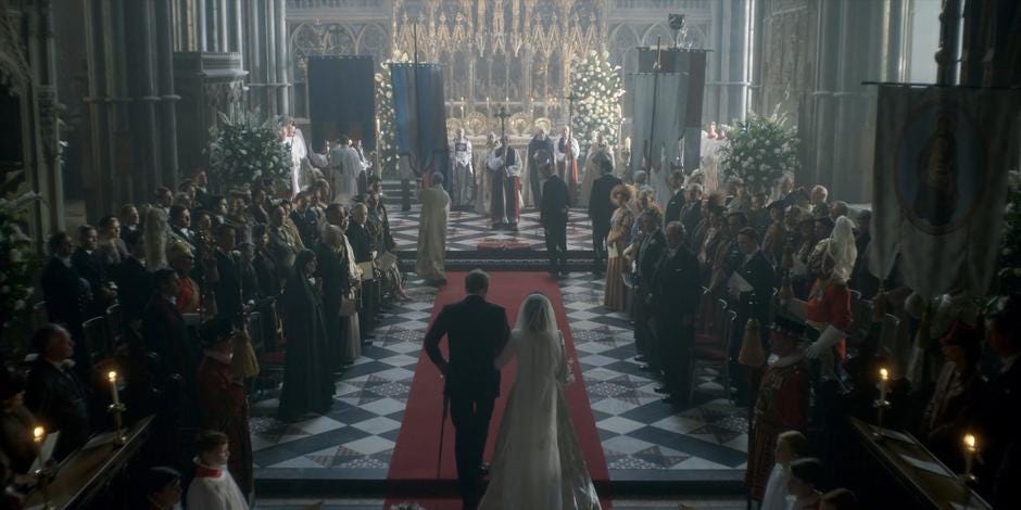 Photo of Ely Cathedral as Westminster Abbey in The Crown — MovieMaps
