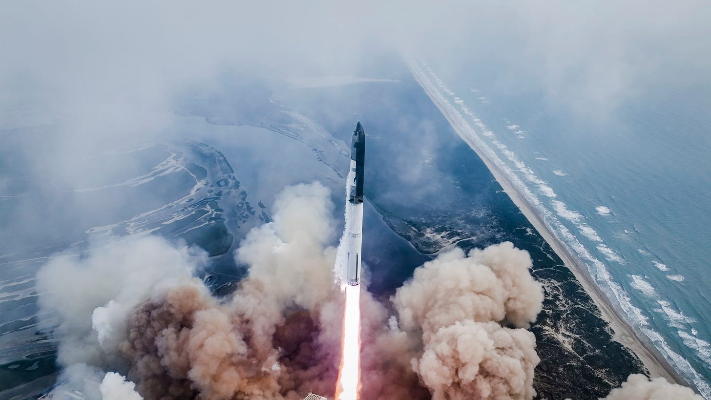 Tercer lanzamiento test del SpaceX