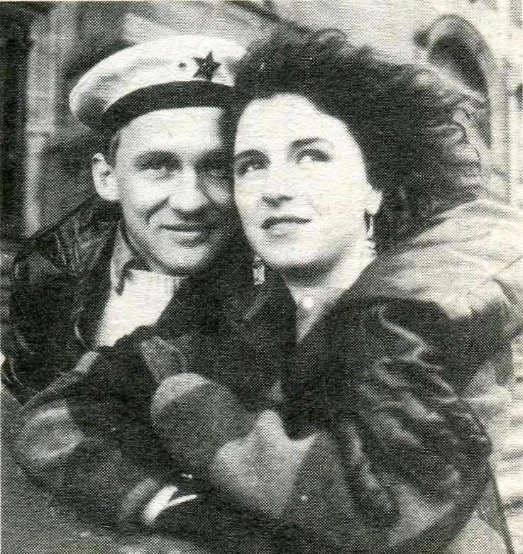 A still from the film showing Alexandra Pigg and Peter Firth.