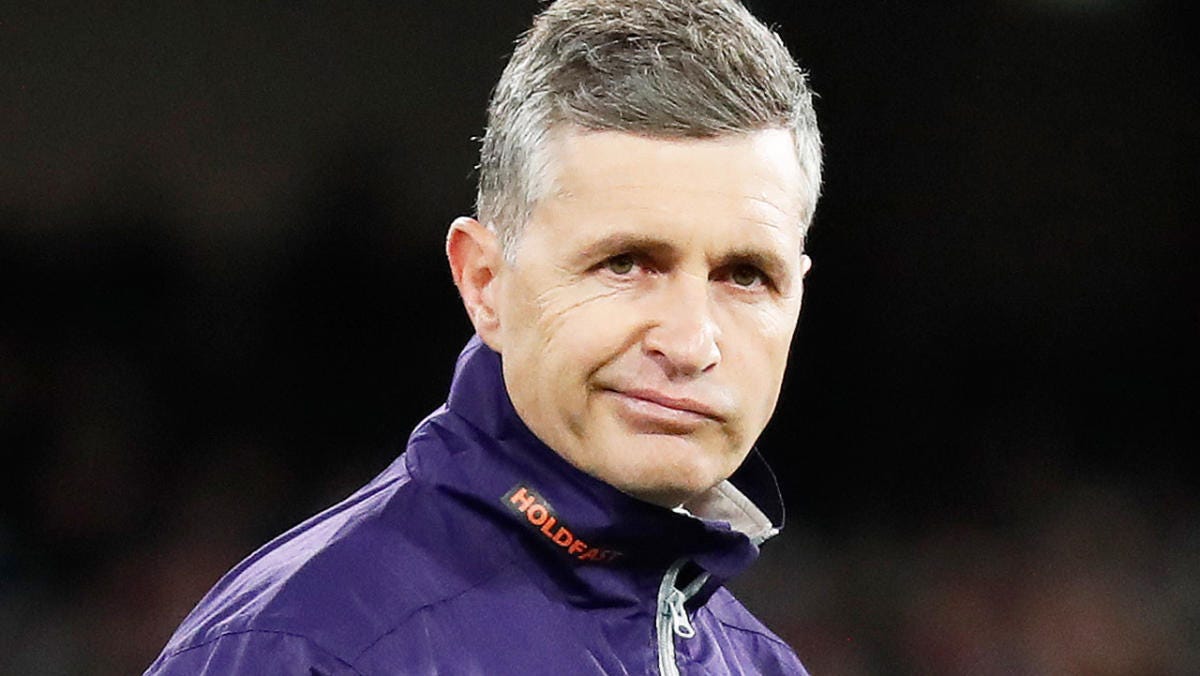 Fremantle coach Justin Longmuir's stunning admission after loss of key  players - Yahoo Sport