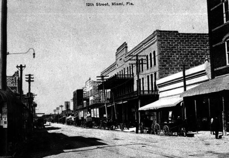 Figure 4: Twelfth (Flagler) Street in 1899