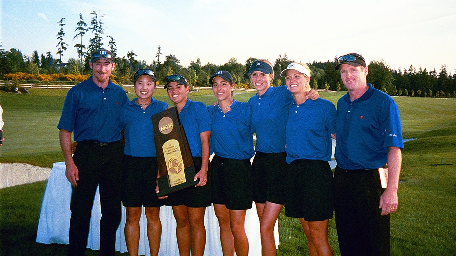 2002 Women's Golf National Champions