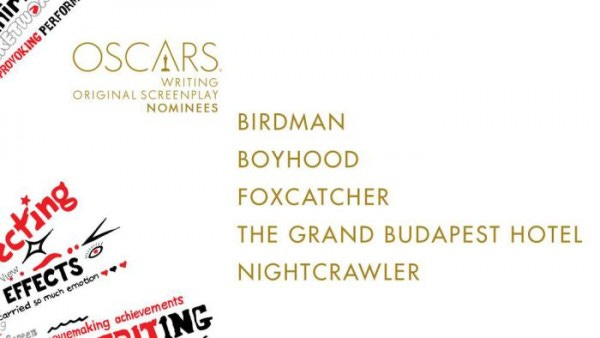 oscar noms for Original Screenplay 2015