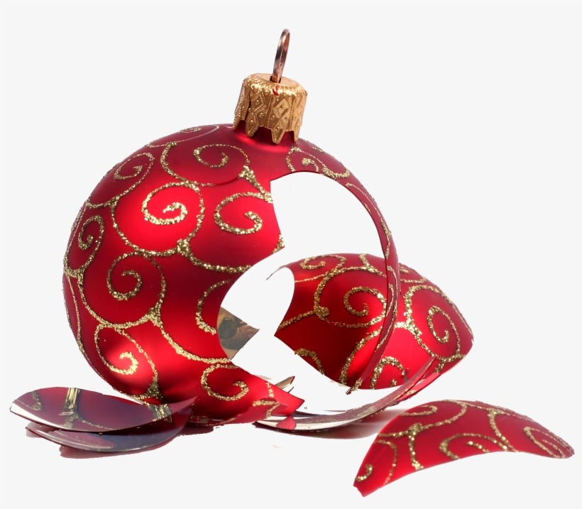 Broken Ornament - Free Transparent PNG Download - PNGkey