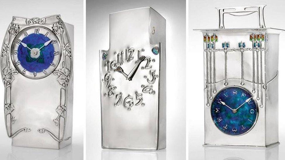 These three clocks were part of a record-breaking sale in 2018 in New York as some of his finest designs. His clocks remain particularly popular today with collectors, so prices look set to increase even further.