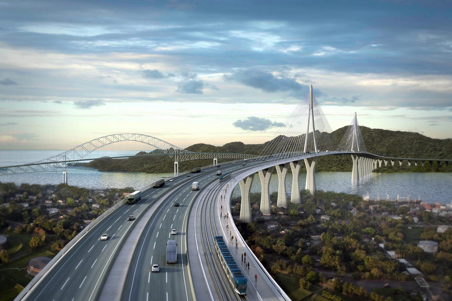 4º Puente sobre el Canal de Panamá - Pondio Ingenieros