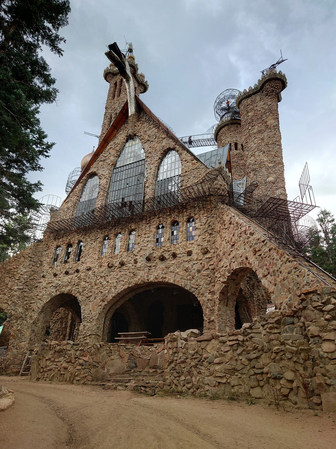 Photo of Bishop Castle in Colorado