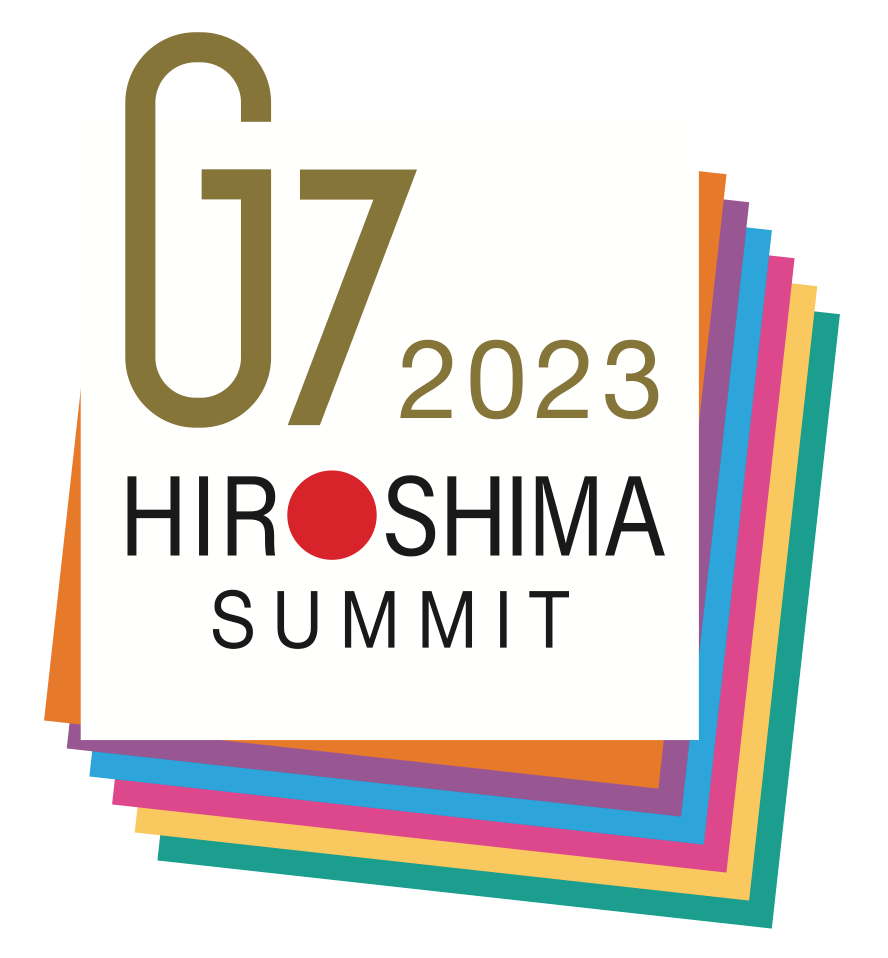 G7 Hiroshima Summit logo - G7 Finance Ministers and Central Bank Governors' Meeting