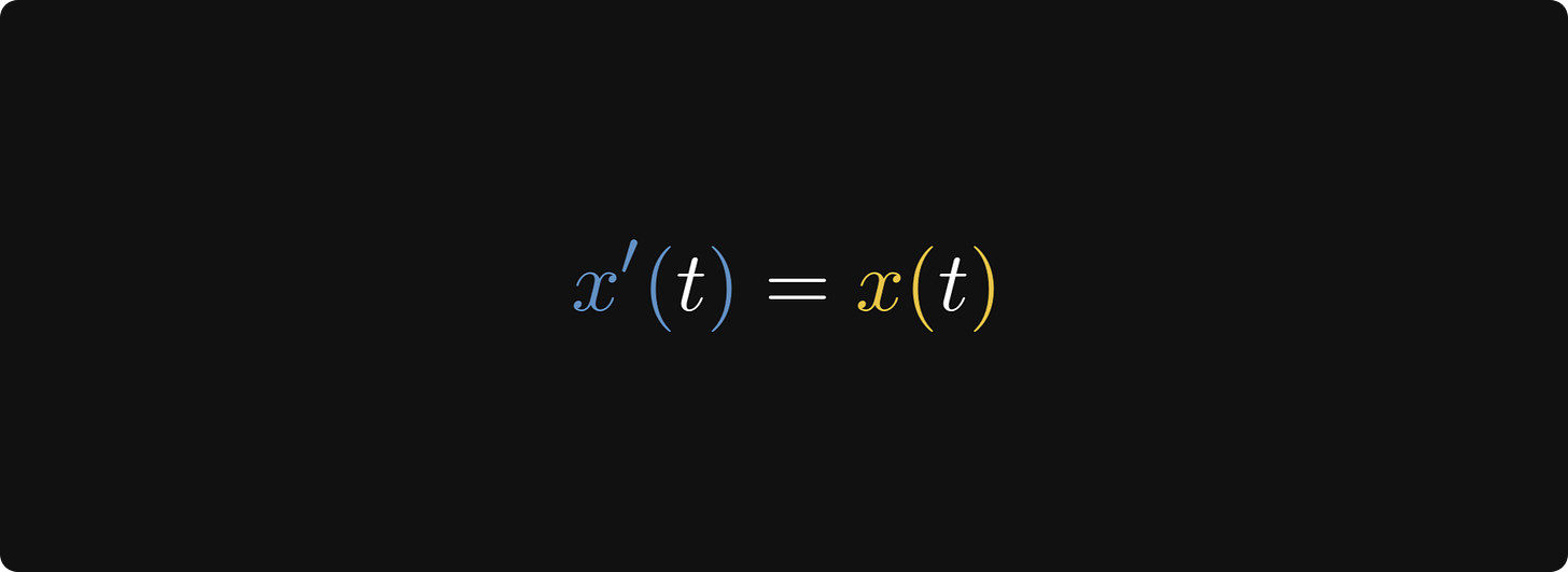 The simplest ordinary differential equation
