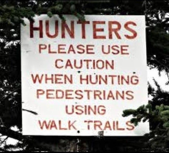 A public sign with a grammatical error, shows the difficulty of understanding natural language, even for humans.