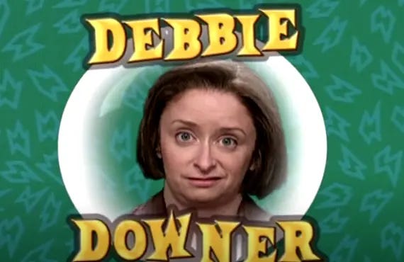 Watch: SNL's First Debbie Downer Sketch Trainwrecked 17 ...