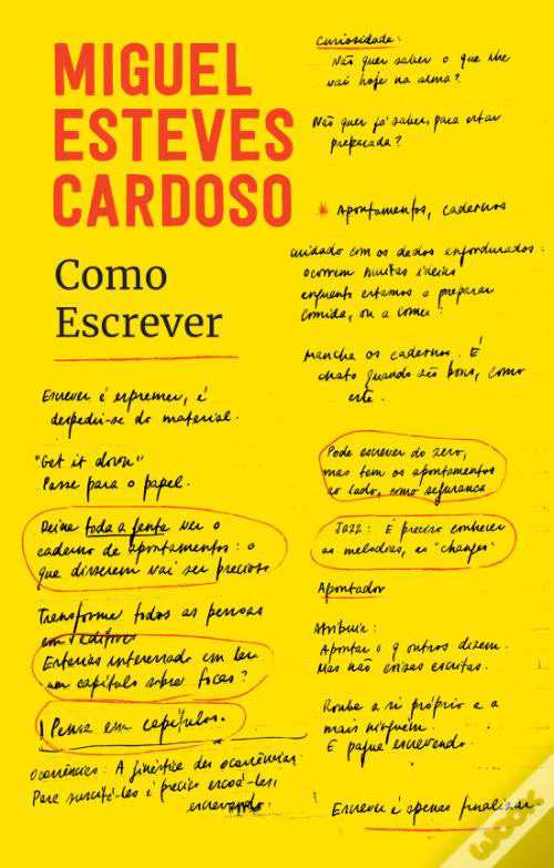 Capa de Como Escrever, de Miguel Esteves Cardoso