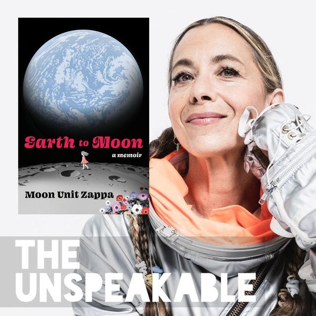 Moon Unit Zappa, Frank Zappa’s daughter wrote a new book. Her memoir, Earth To Moon, details her life growing up, the chaos of the 1970s and 80s rock-and-roll scene.