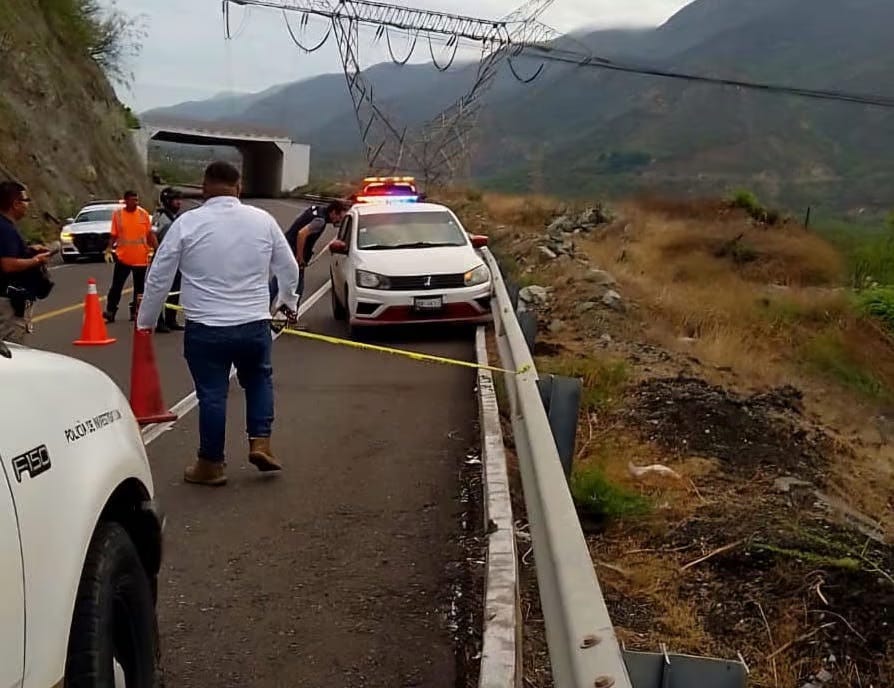 tras el infarto el conductor sufrió un choque en la autopista