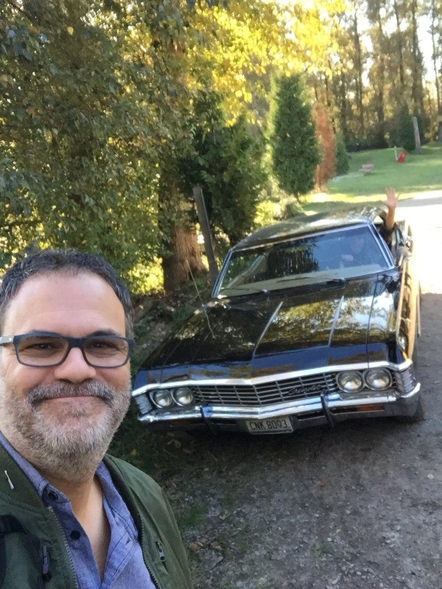 eduardo sanchez with supernatural baby impala mttg interview