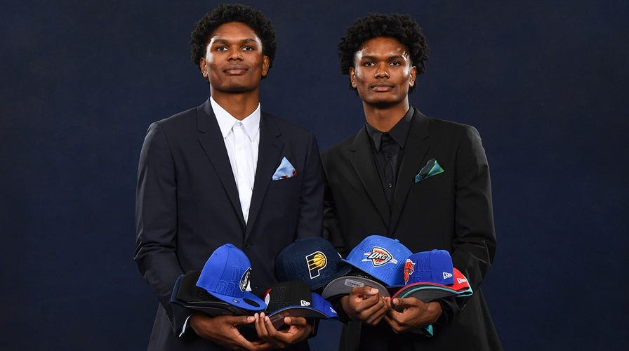 Wonder twins Amen and Ausar Thompson projected to be taken top 10 in NBA  Draft | Fox News