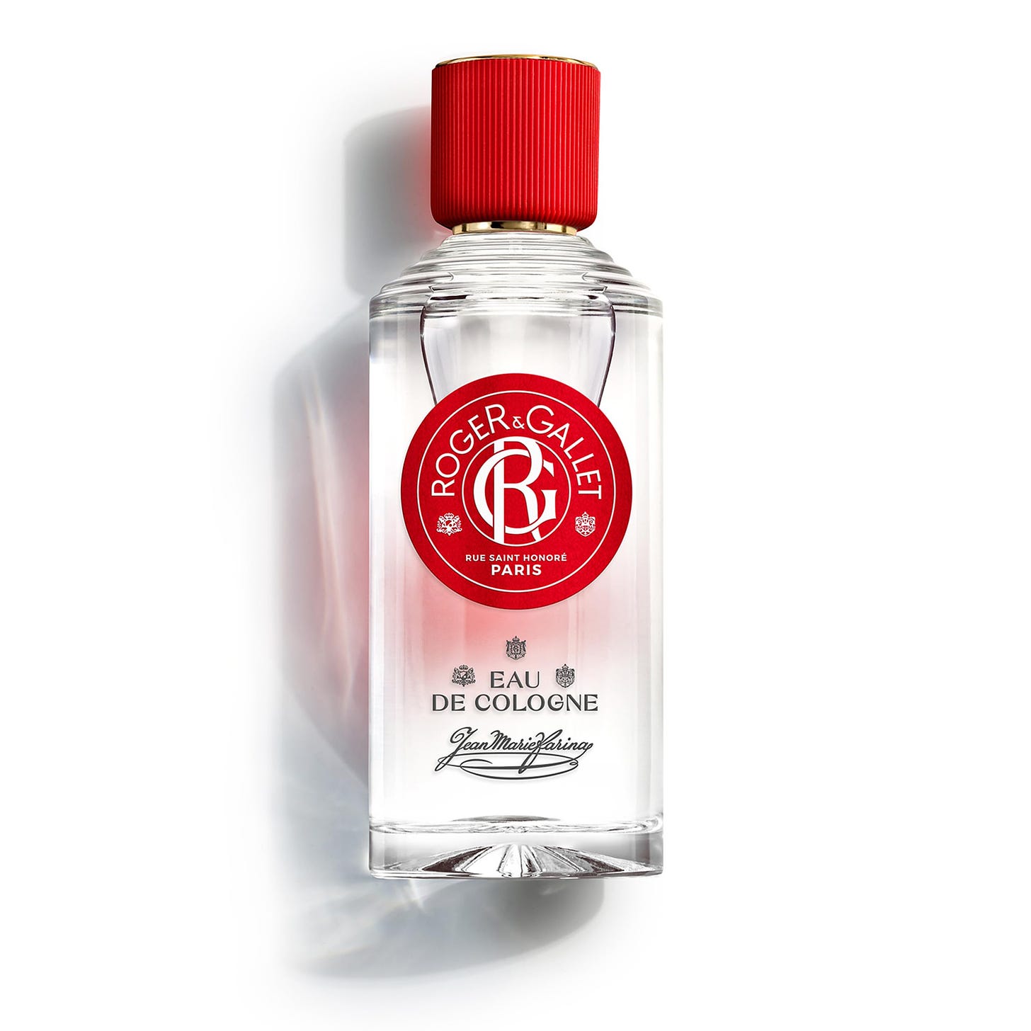 a bottle of Roger et Gallet Eau de Cologne