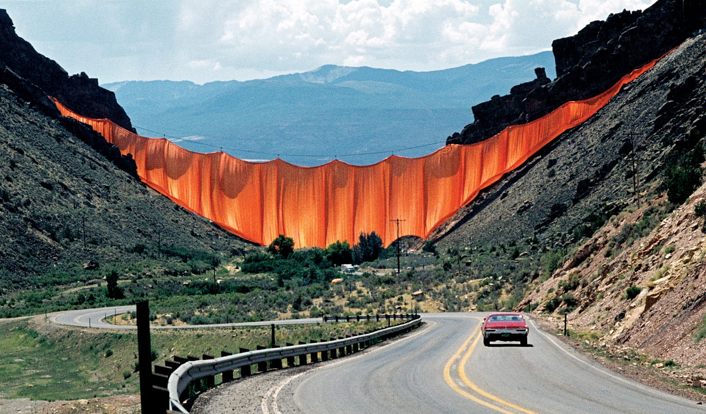 On The Anniversary Of “Valley Curtain,” A Look Back At The Artist Christo |  Aspen Public Radio