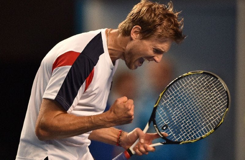 andreas seppi knocks out nick kyrgios australian open 2017