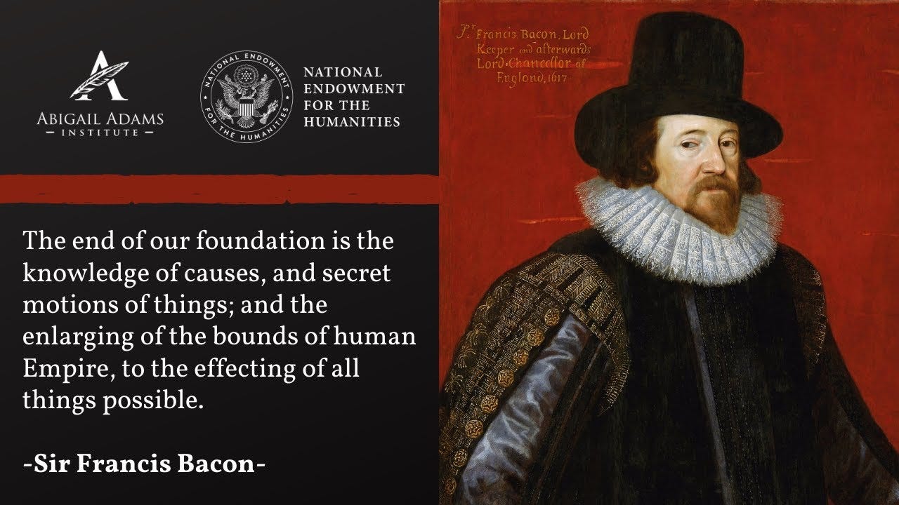 The Great Conversation: Sir Francis Bacon's New Atlantis - YouTube