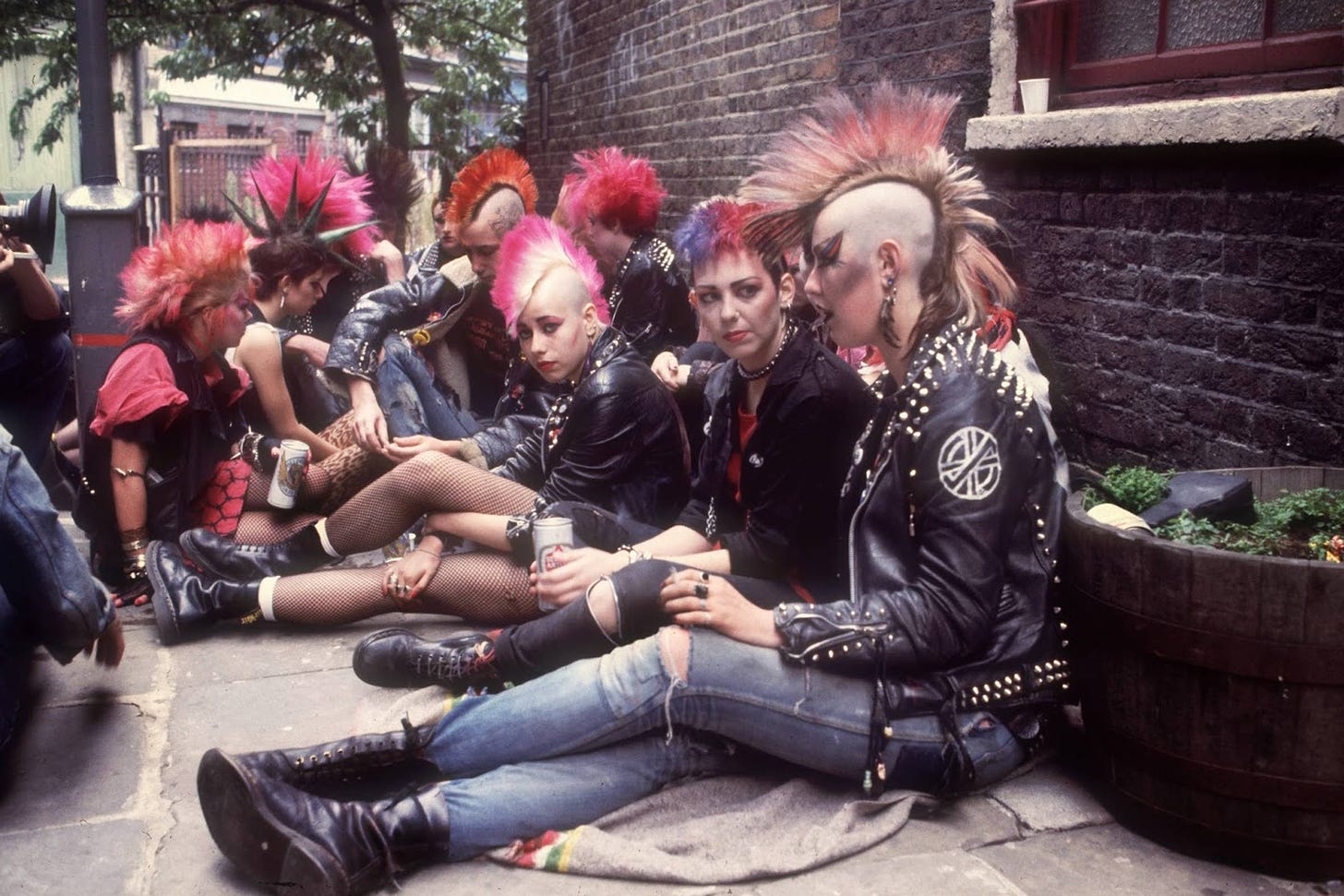 Punks wearing Dr. Martens in 1983