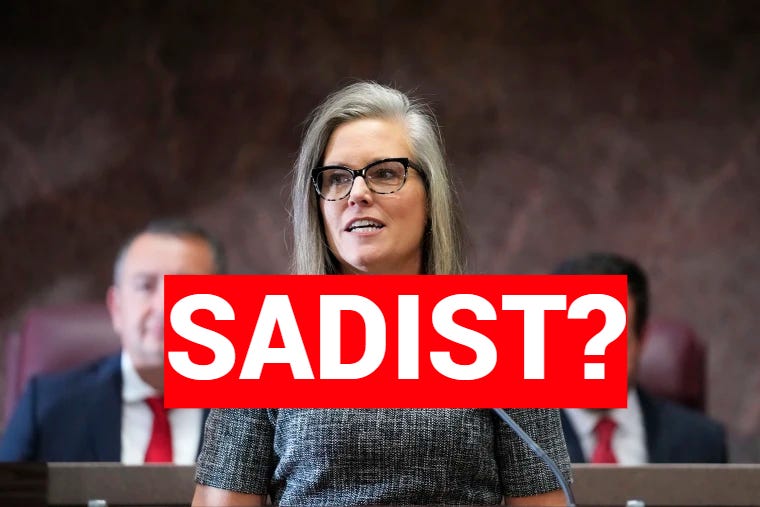 Arizona's Family Court Scandal: Gov. Hobbs vetoes HB 2256, sparking outrage over family court-ordered abuse. Critics call it "sadism." Arizona's Family Court Scandal: Gov. Hobbs vetoes HB 2256, sparking outrage over family court-ordered abuse. Critics call it "sadism."
