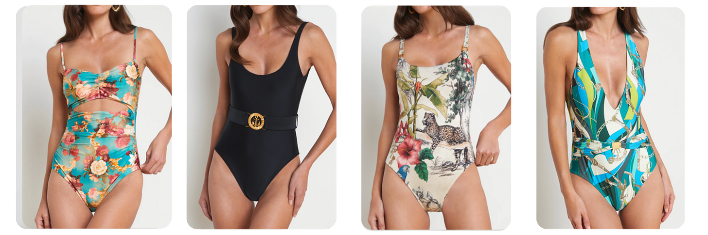 Images of swimsuits by L'Agence