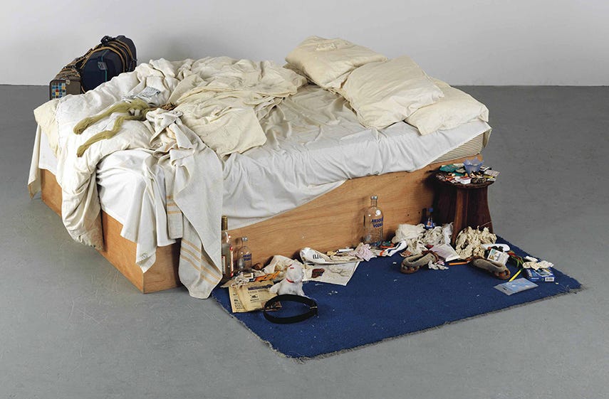 How Art Imitates Life in Tracey Emin's Bed | Widewalls