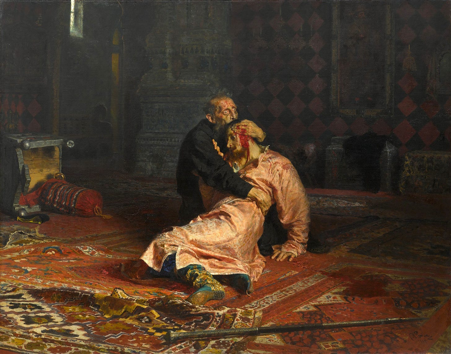 Ivan the Terrible and His Son Ivan - Wikipedia