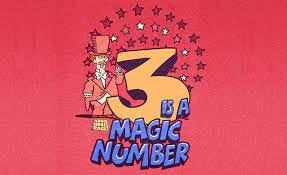 Screen shot from Schoolhouse Rock video: Three Is a Magic Number