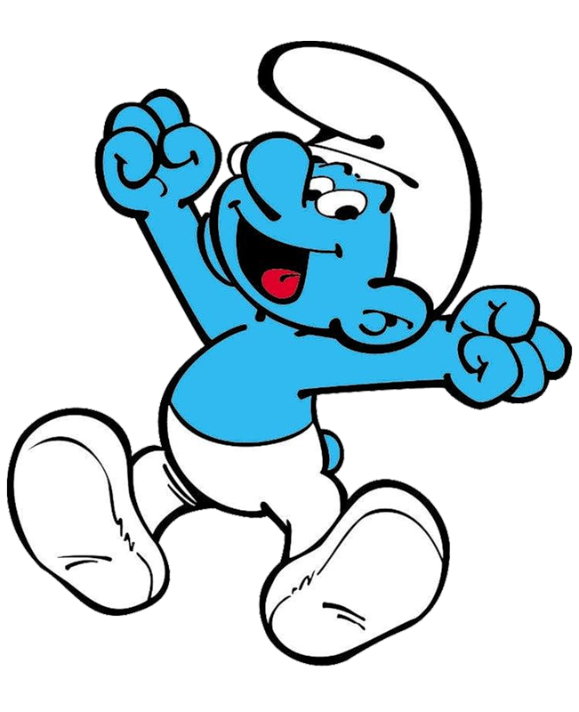 Smurf PNG transparent image download, size: 651x800px