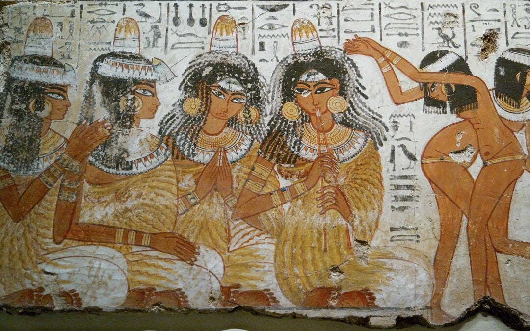 Ancient Egyptian 'head cone mystery'