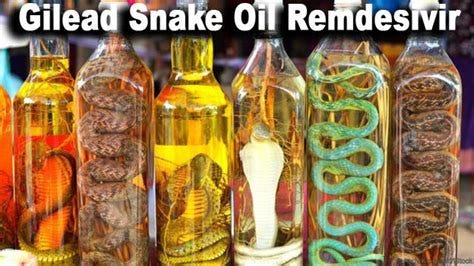 Gilead's Snake Oil Remdesivir : r/meme