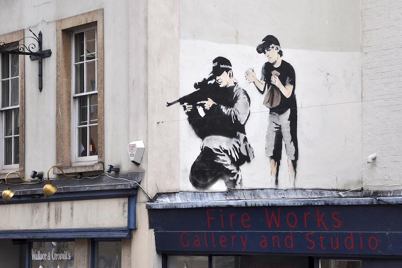 Banksy | Police Sniper