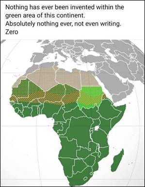 A map of africa with different colored areas

AI-generated content may be incorrect.