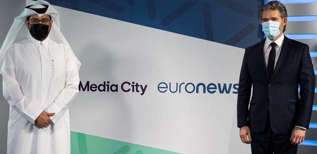 Media City (Qatar) enters a strategic partnership with Euronews - Campaign  Middle East