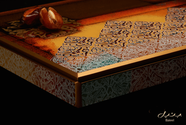 Desert Rose limited edition hand painted wooden box