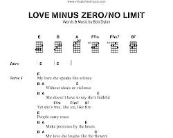 Imagen de Love Minus Zero/No Limit by Bob Dylan song