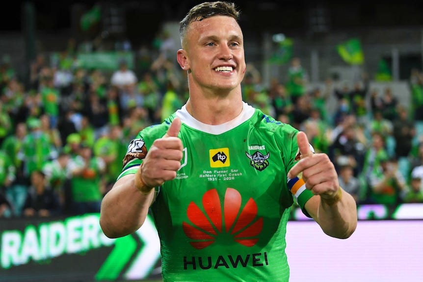 Canberra Raiders star Jack Wighton signs with South Sydney Rabbitohs - ABC  News