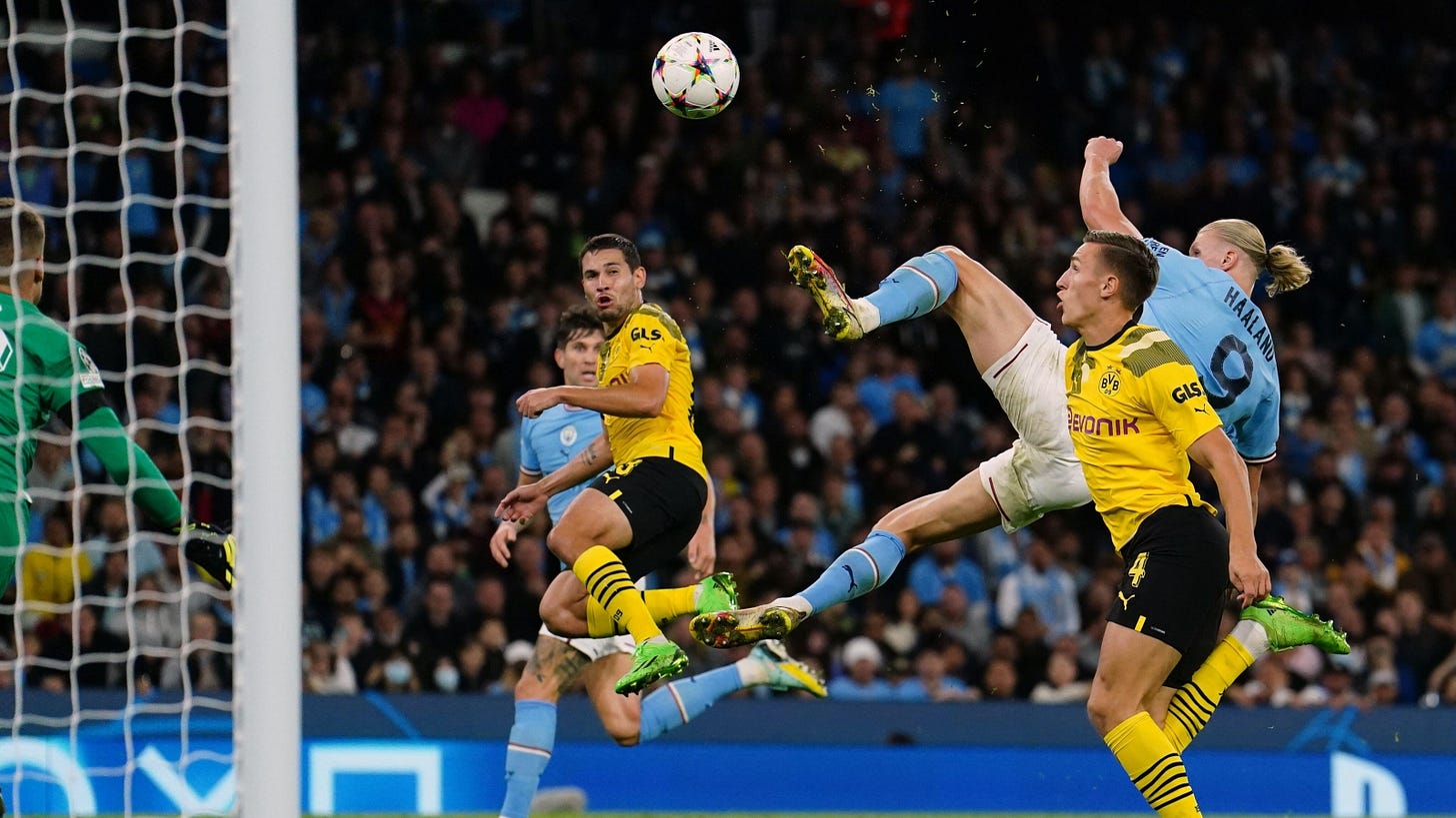 Man City 2-1 Borussia Dortmund: Haaland (obviously) nets winner as City  come from behind
