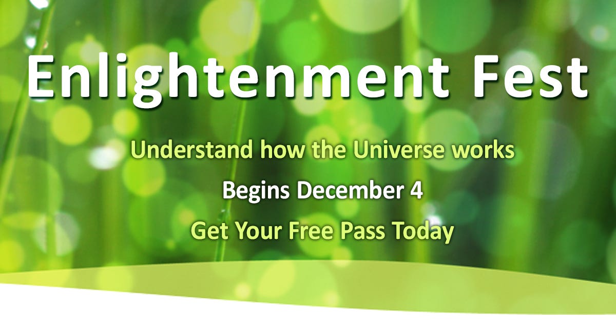 Enlightenment Fest begins in December