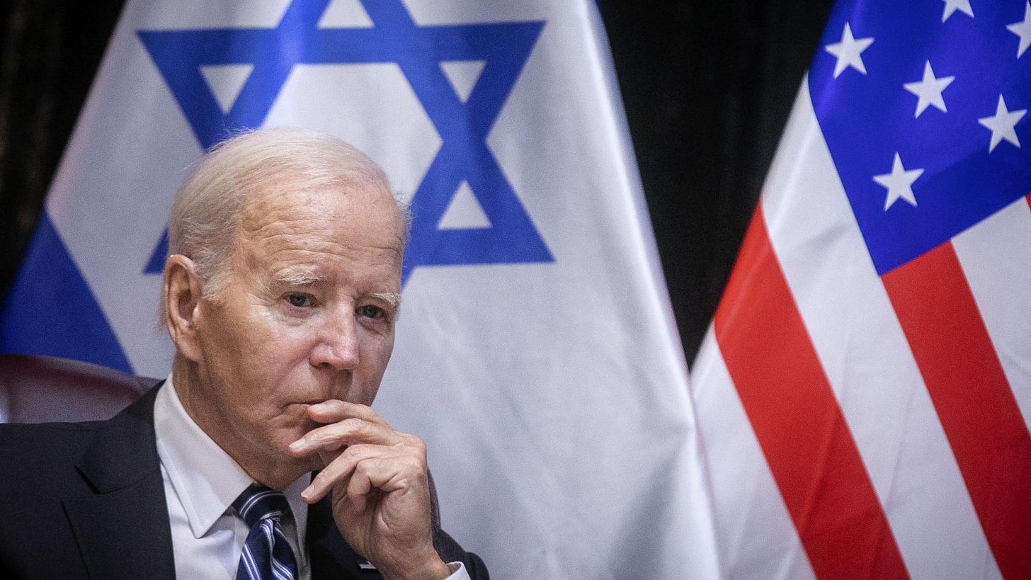 Biden pressure on Israel not enough, say dissenting US officials