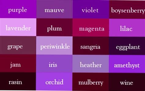 Downtown Waukesha | Purple color chart, Purple colour shades, Color ...