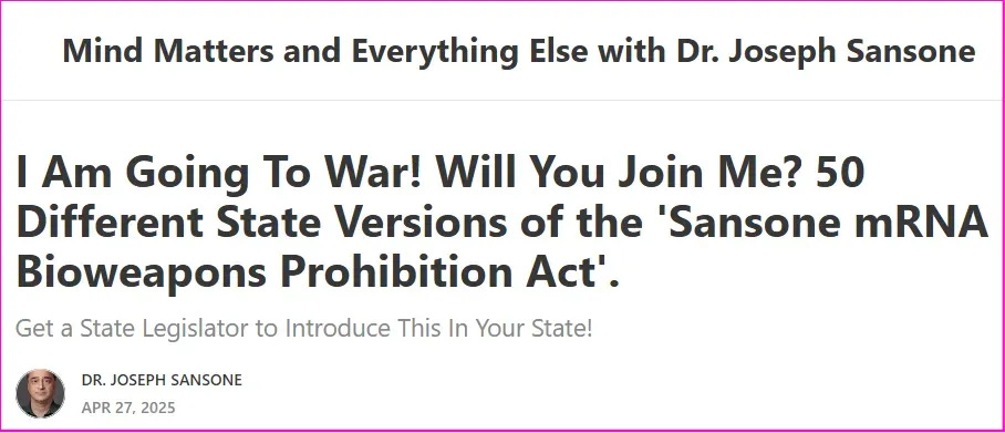 I Am Going To War! Will You Join Me?
