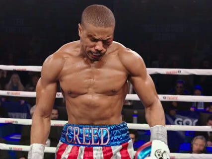 Michael B. Jordan got knocked out for real while shooting 'Creed,' and the  video is brutal