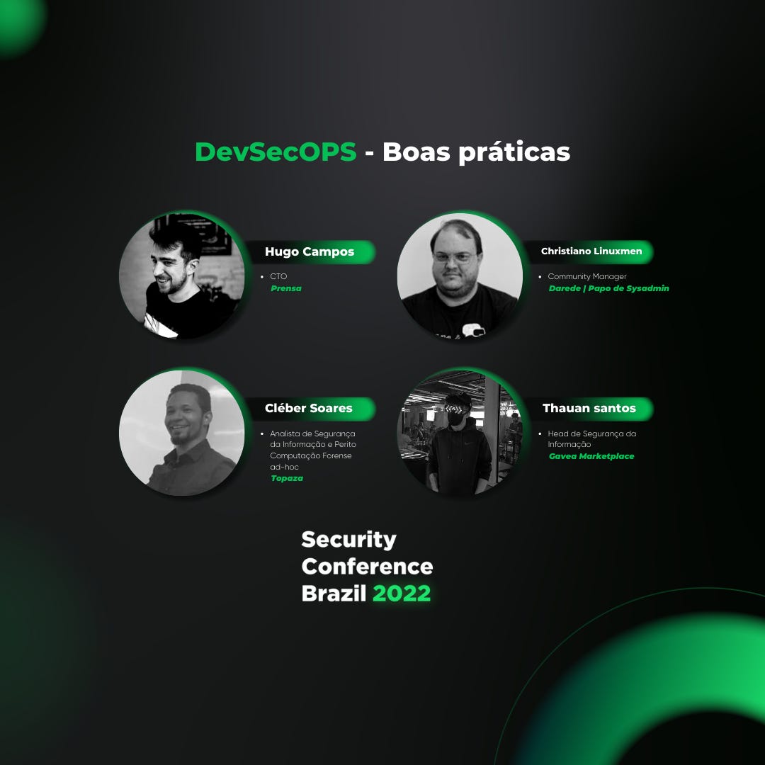 Painel - DevSecOps - Boas práticas