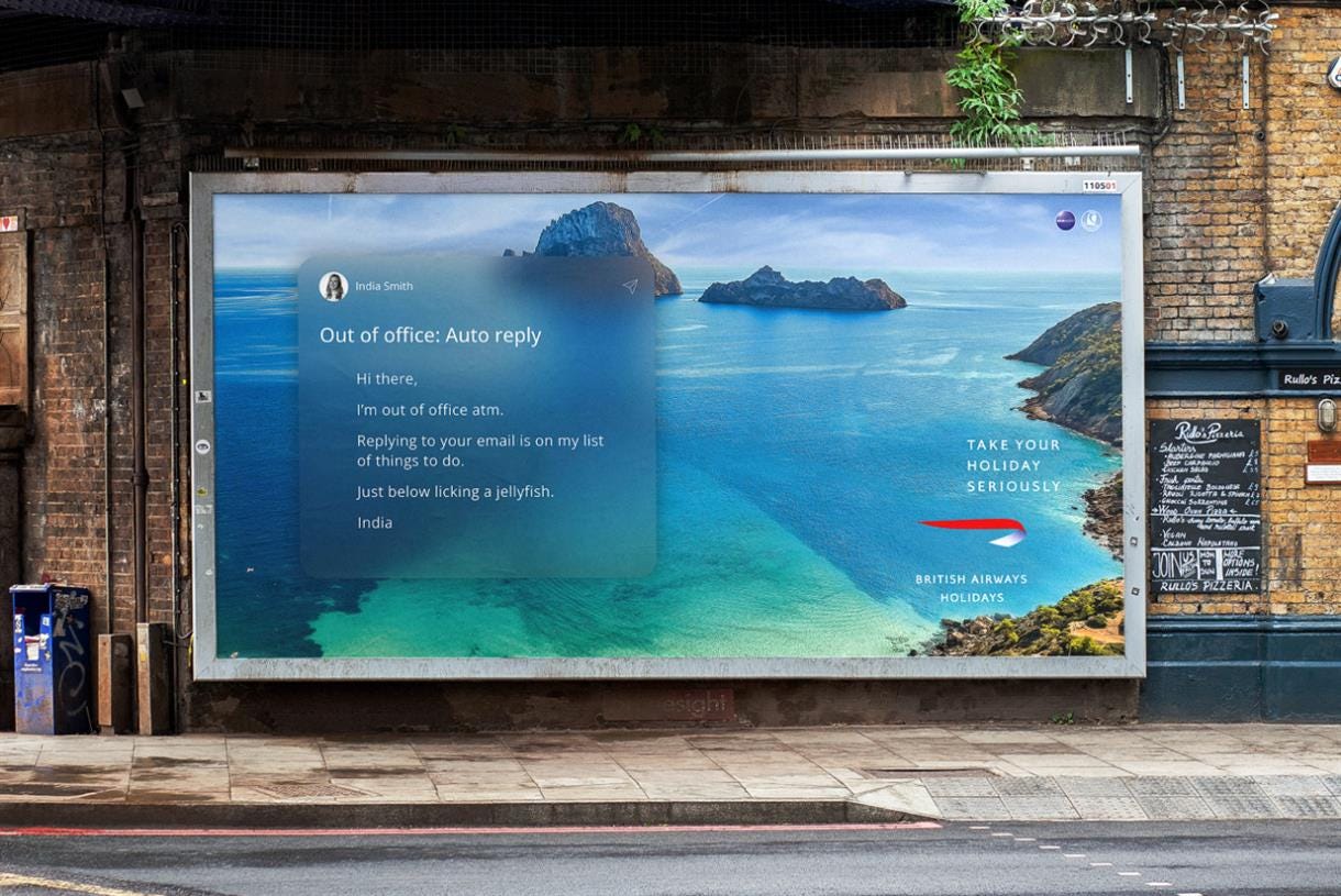 British Airways Holidays "Take your holiday seriously" by Uncommon Creative  Studio