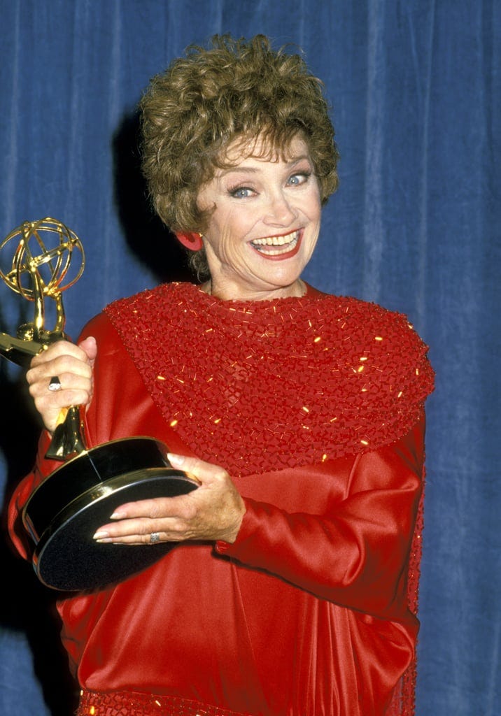 Estelle Getty's Deep Red Lip | 1988 Emmys Hair and Makeup | POPSUGAR ...