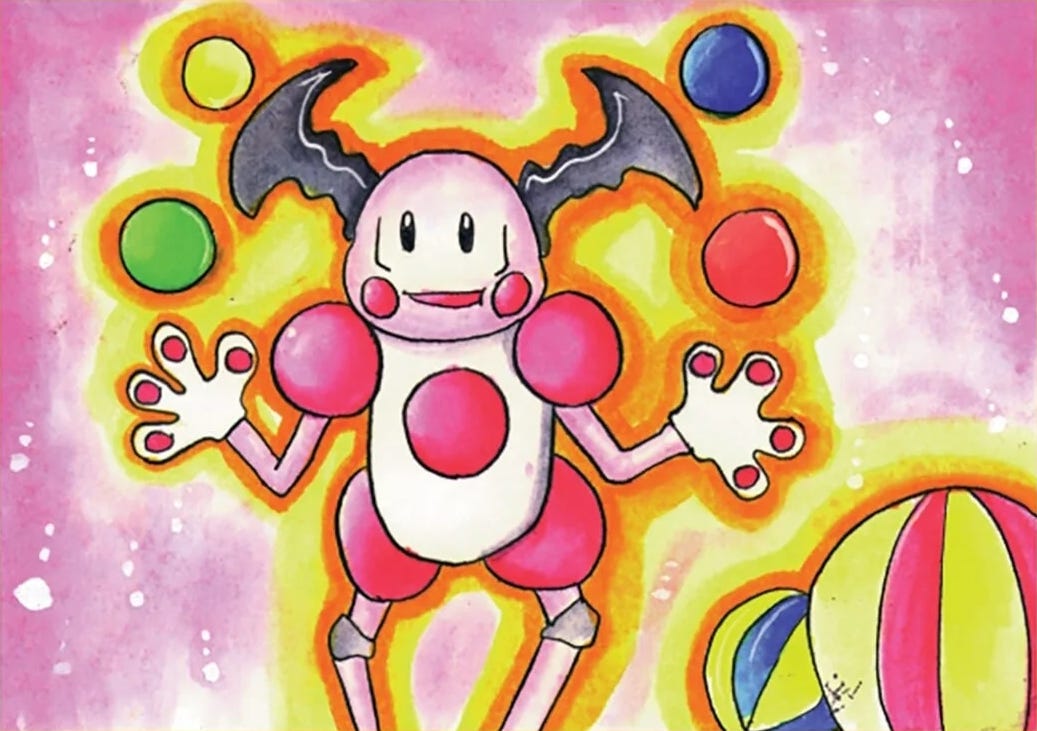 A Mr. Mime card (illustrated by Kasumi Matsuda) which never released outside of Japan until now, will be available as part of the Pokémon Trading Card Classic when it launches in November 2023