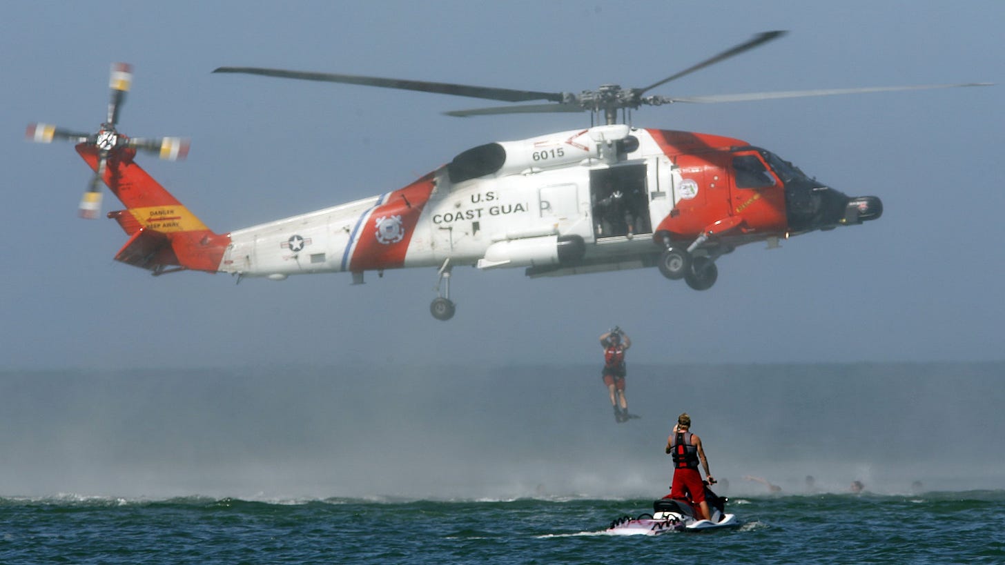 Coast Guard rescues 5 people from disabled boat off Florida